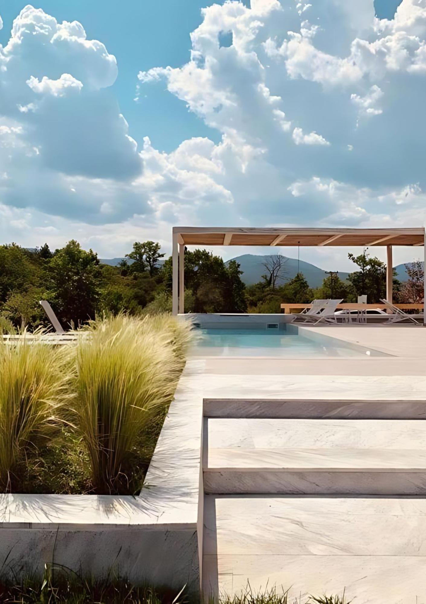 Aristotelia Gi - Premium Luxury Villas With Private Pools โอลิมเปียดา ภายนอก รูปภาพ