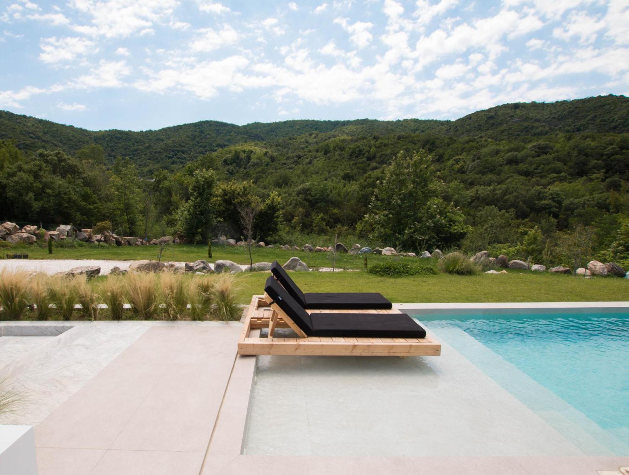Aristotelia Gi - Premium Luxury Villas With Private Pools โอลิมเปียดา ภายนอก รูปภาพ