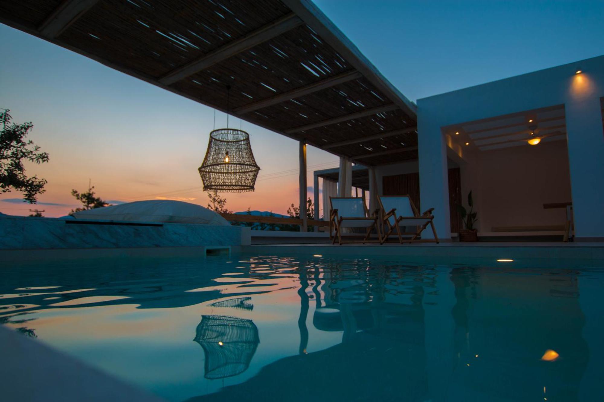 Aristotelia Gi - Premium Luxury Villas With Private Pools โอลิมเปียดา ภายนอก รูปภาพ